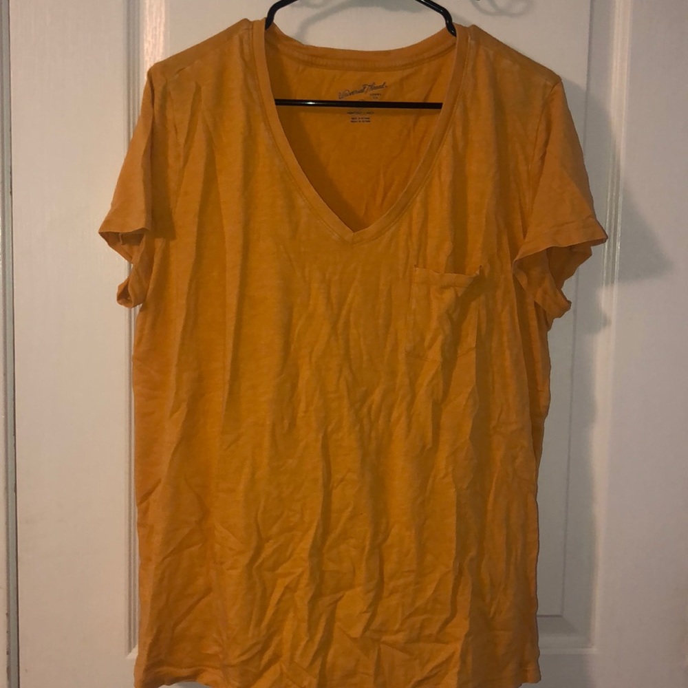 Yellow Short Sleeve Tee